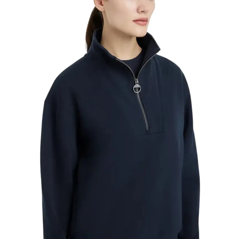 LeMieux Keira Quarter Zip Sweat in Navy-3