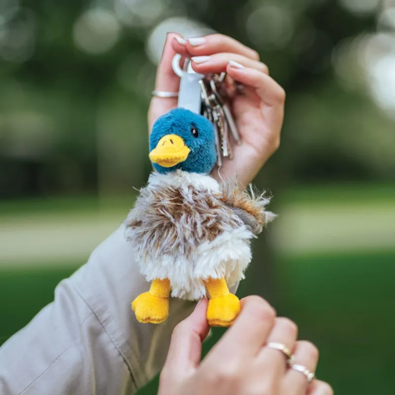 Wrendale Designs Webster Duck Plush Keyring-1