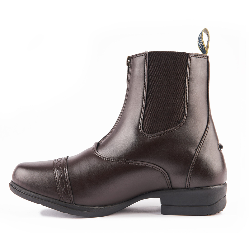 Moretta Clio Paddock Boots in Brown-2