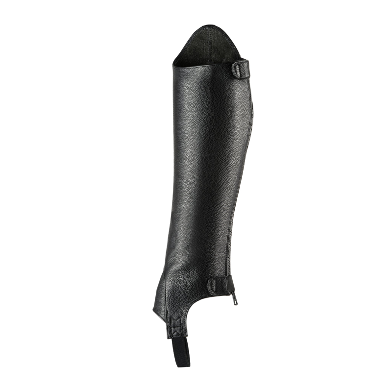Moretta Adults Leather Gaiters in Black-3