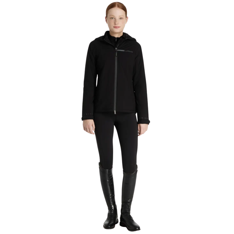 LeMieux Young Rider Thea Waterproof Jacket in Black-3