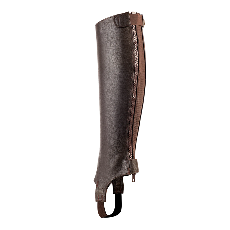 Moretta Adult Leather Gaiters in Brown-3