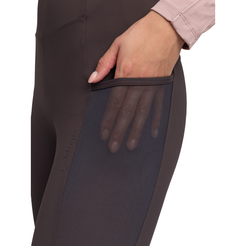 LeMieux Naomi Pull On Breeches in Cocoa-3