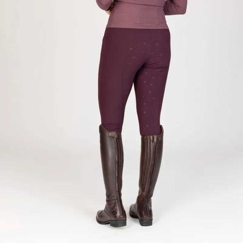 Aubrion Equestrian Breeches in Thistle-3