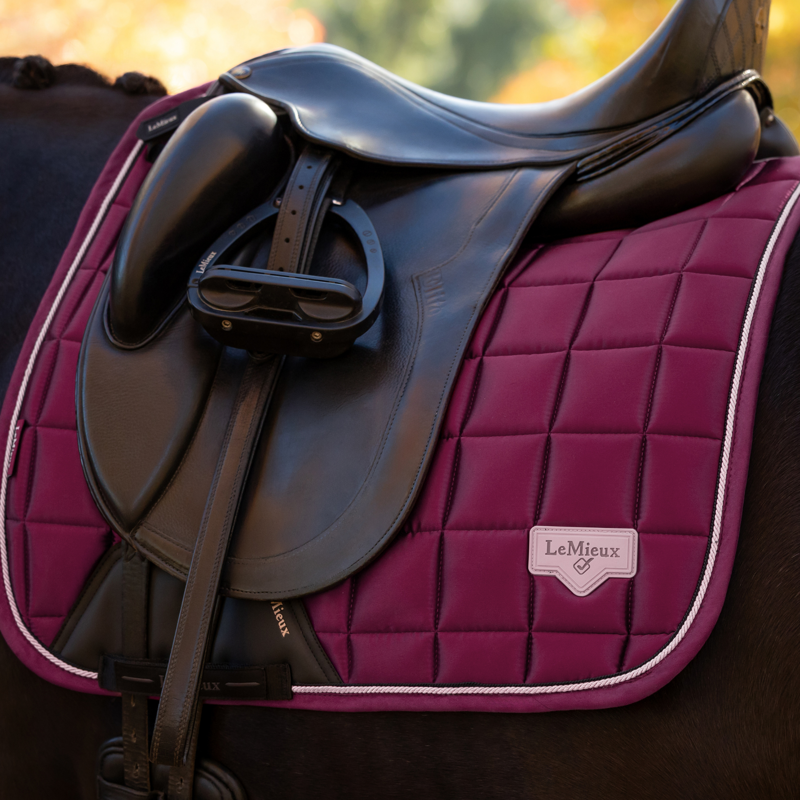 LeMieux Loire Classic Dressage Square in Blackberry-2