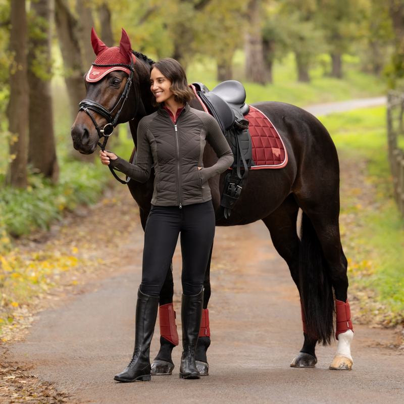 LeMieux Loire Classic Dressage Square in Russet-2