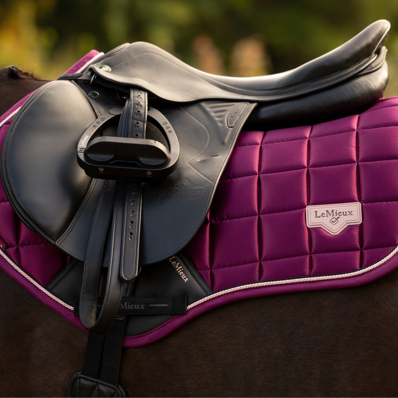 LeMieux Loire Classic Close Contact Square in Blackberry-2
