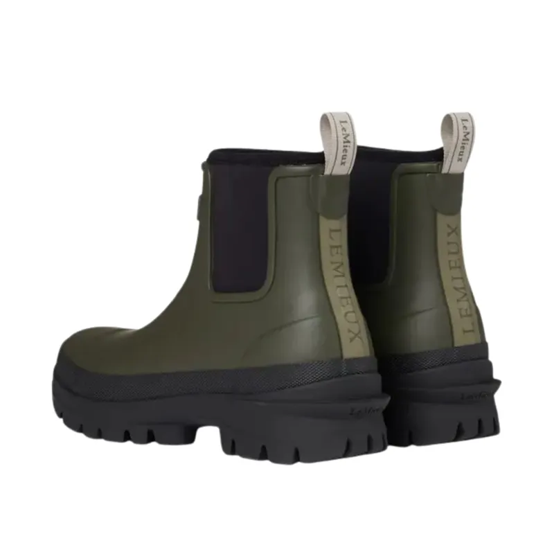 LeMieux Bramshaw Chelsea Welly in Olive-2