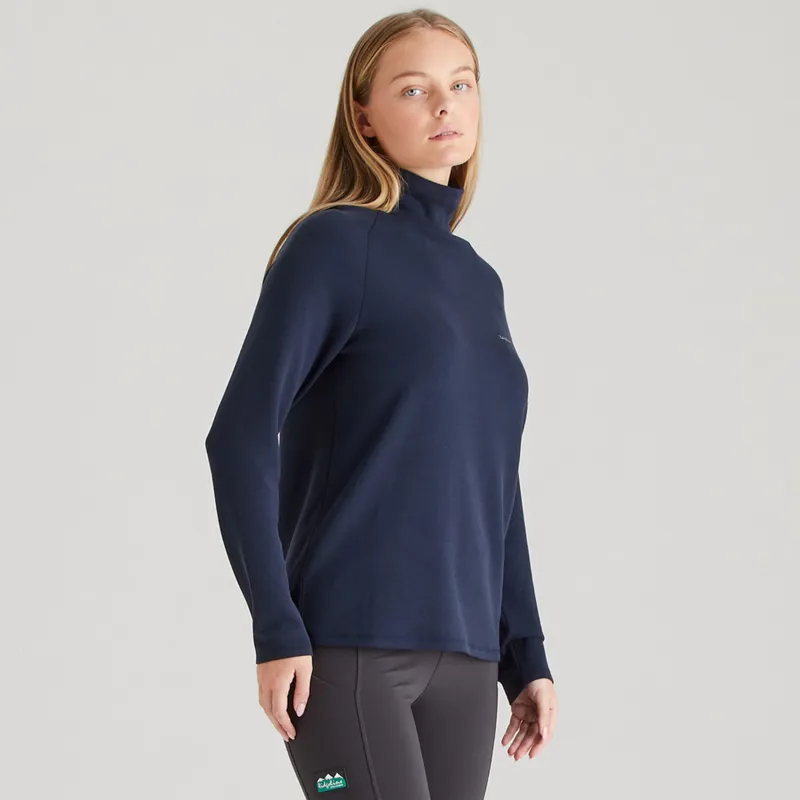 Ridgeline Womens Kelmarsh Top in Navy-3