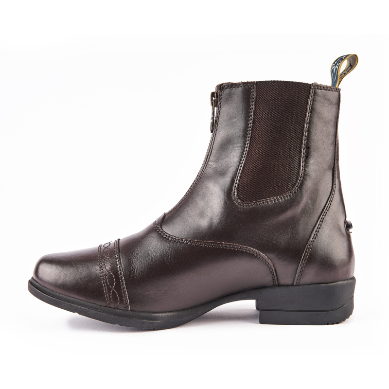 Moretta Rosetta Paddock Boots in Brown-3