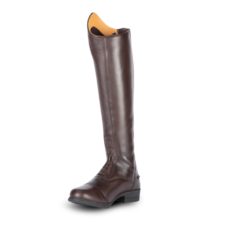 Moretta Gianna Tall Riding Boots - Standard Height in Brown-3