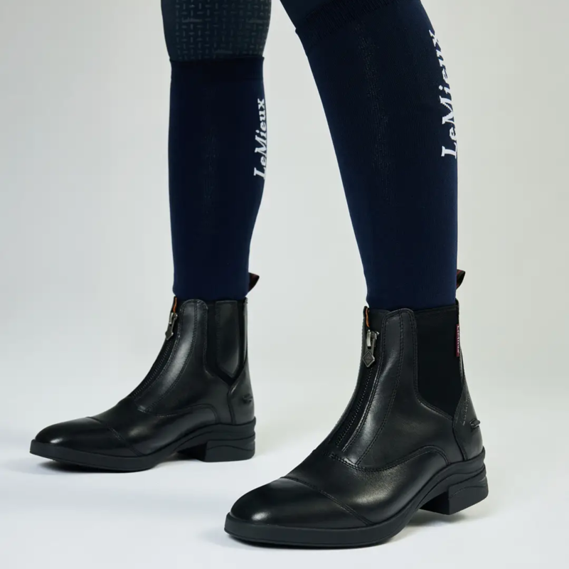 LeMieux Junior Zip Paddock Boot in Black-1