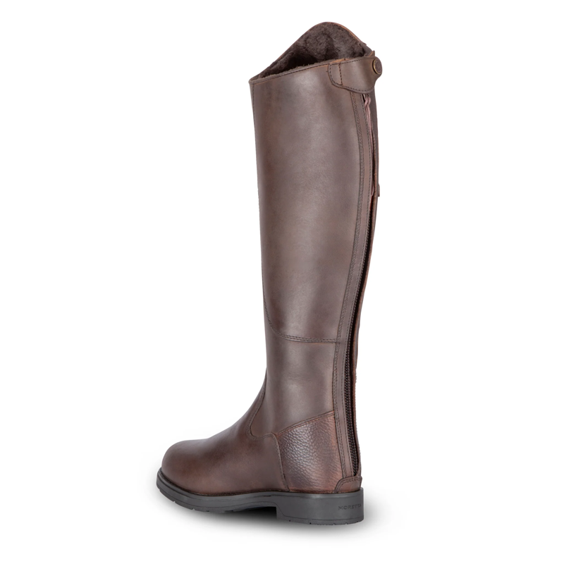 Moretta Ventura Winter Riding Boots Child's in Dark Brown-3