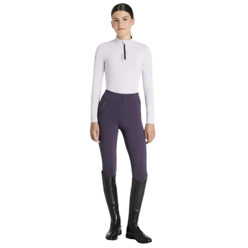 LeMieux Young Rider Classique Baselayer in Lilac-3