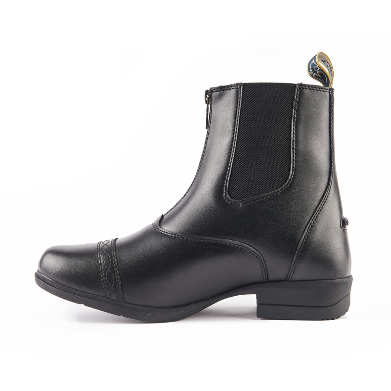 Moretta Clio Paddock Boots Childs in Black-3