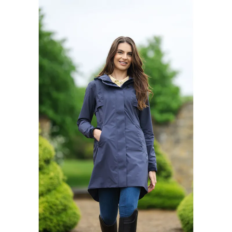 LeMieux Grace Long Rain Jacket in Dusk-3