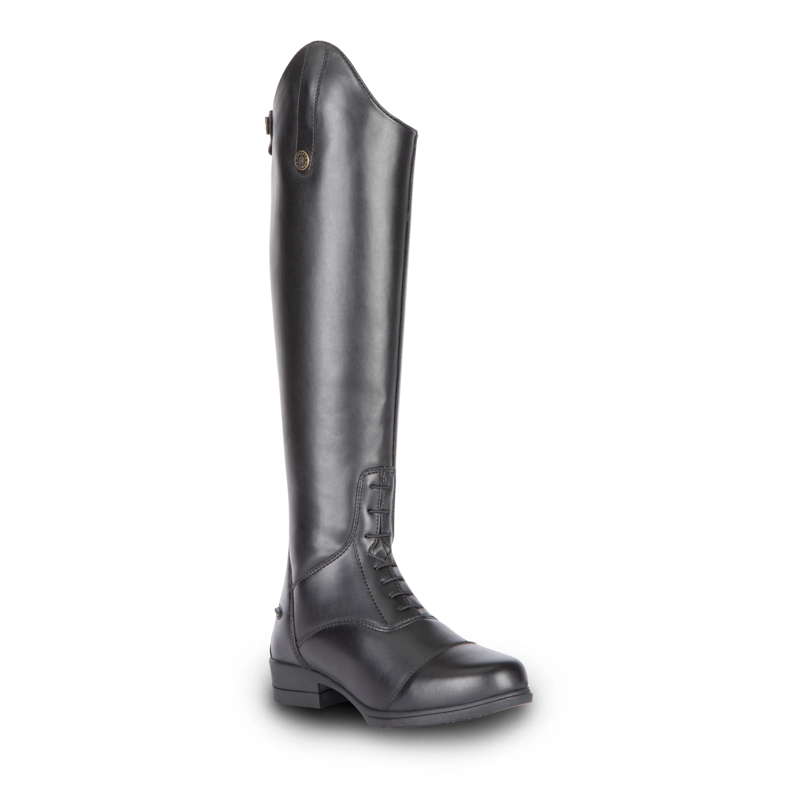 Moretta Luisa Synthetic Riding Boots in Black