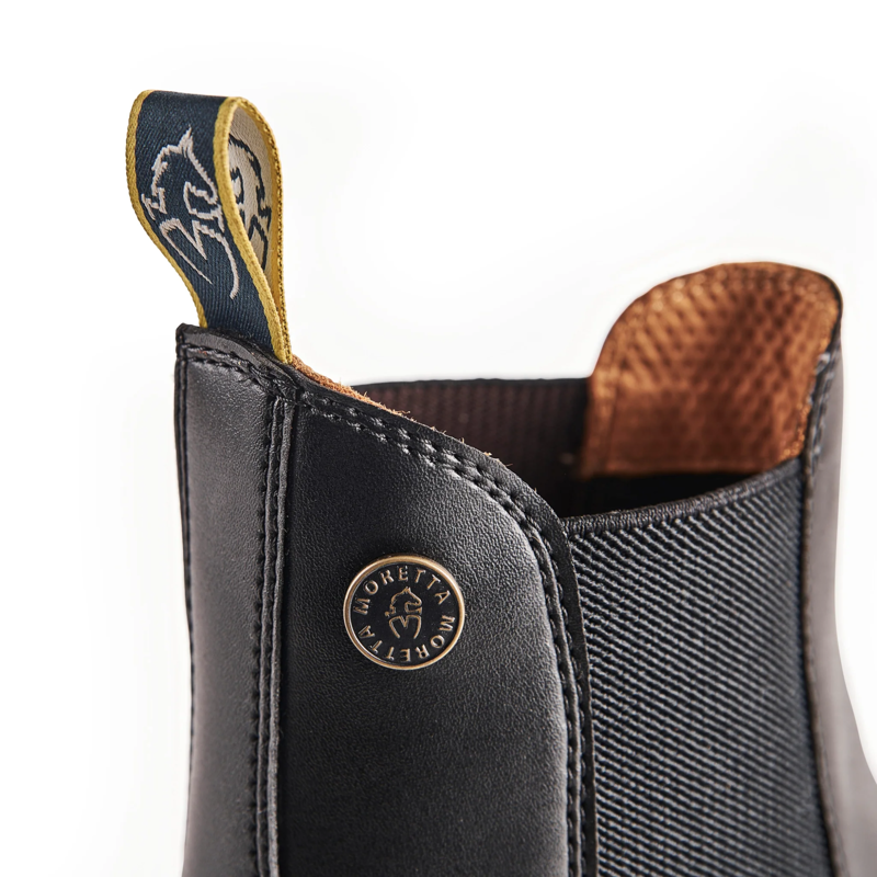 Moretta Alma Jodhpur Boots in Black-4