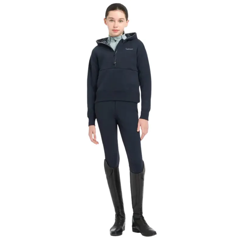 LeMieux Young Rider Hettie 1/2 Zip Hoodie in Navy-4