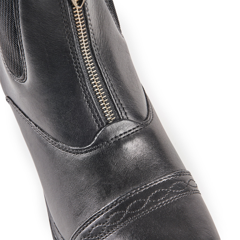 Moretta Rosetta Paddock Boots in Black-4