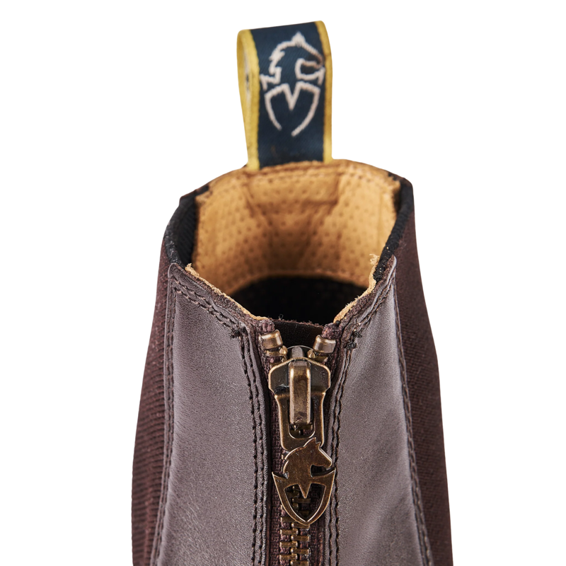 Moretta Rosetta Paddock Boots in Brown-4