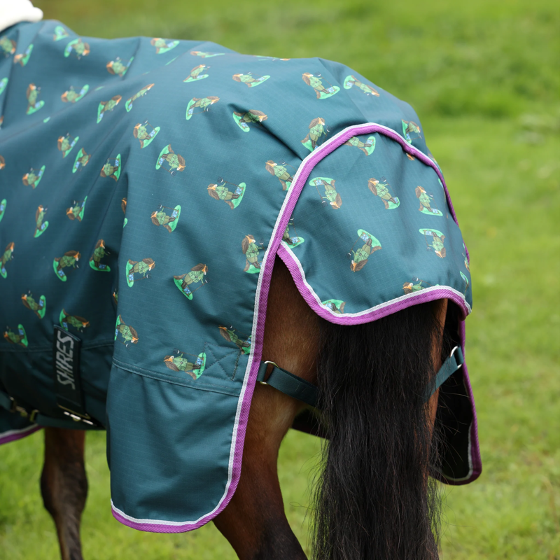 Tikaboo Winnie and Me 100 Turnout Rug in Green-4