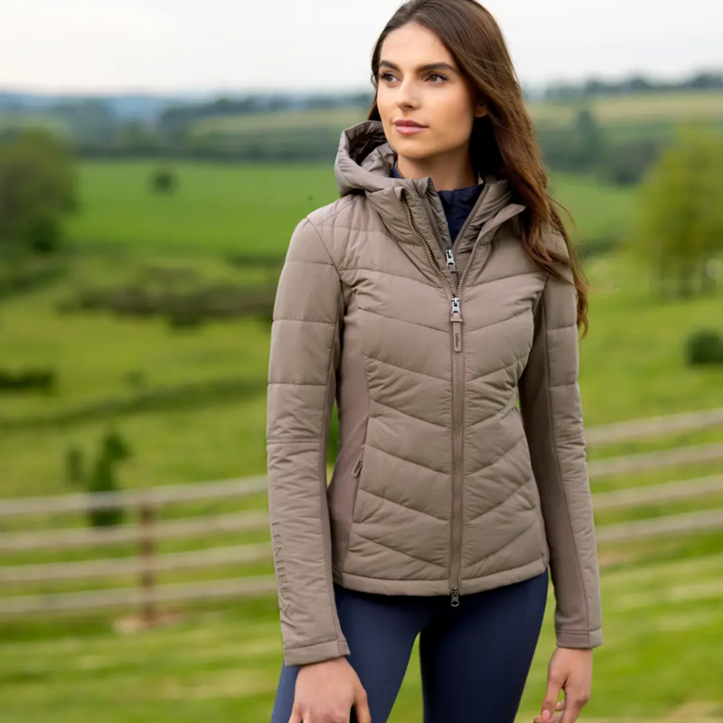 LeMieux Brioney Hybrid Jacket In Pecan-4