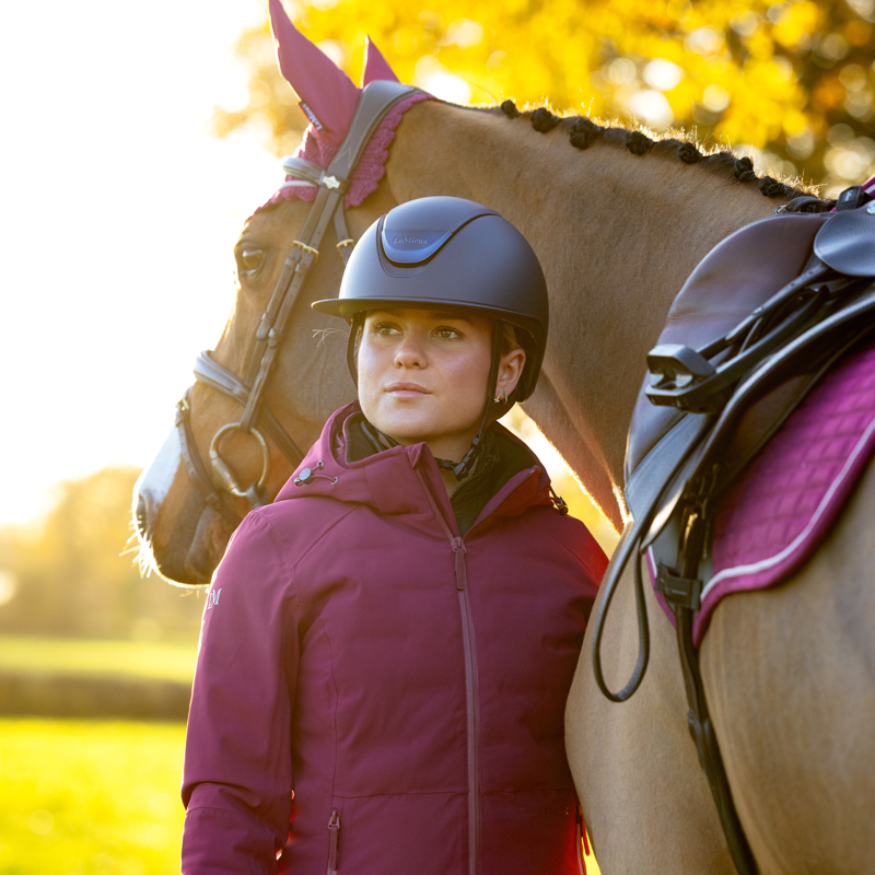 LeMieux Verv Competition Helmet in Matte Navy - IN-STORE ONLY -5