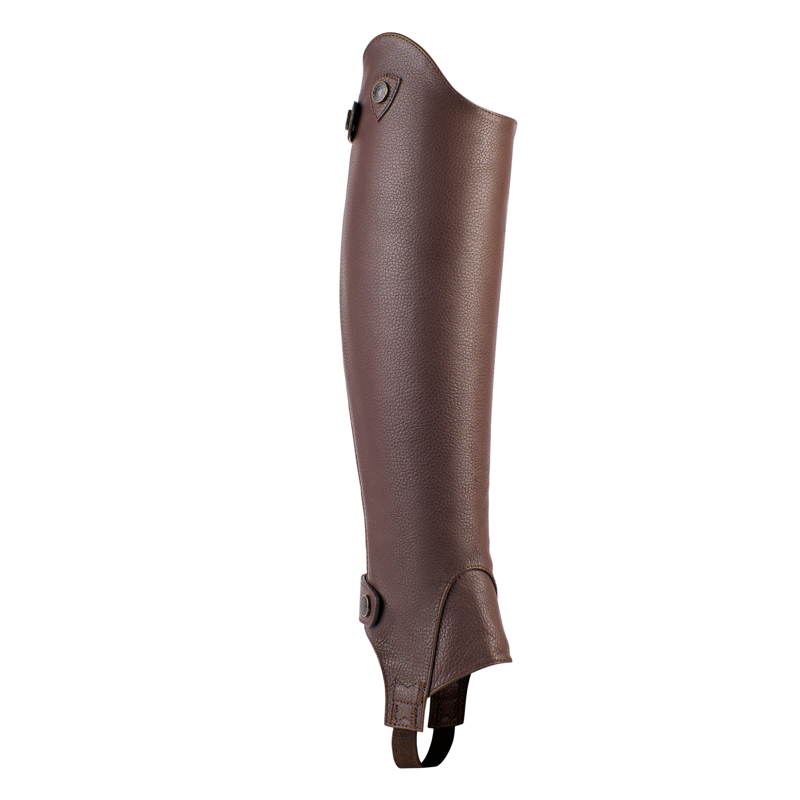 Moretta Adult Leather Gaiters in Brown-5
