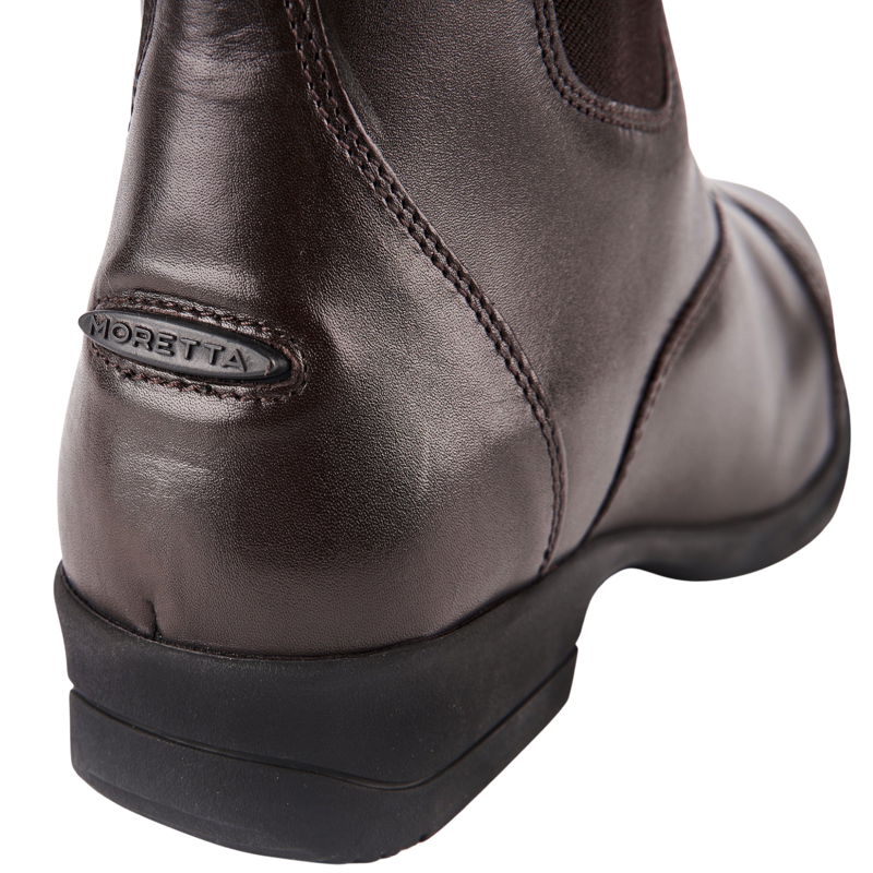 Moretta Rosetta Paddock Boots in Brown-6