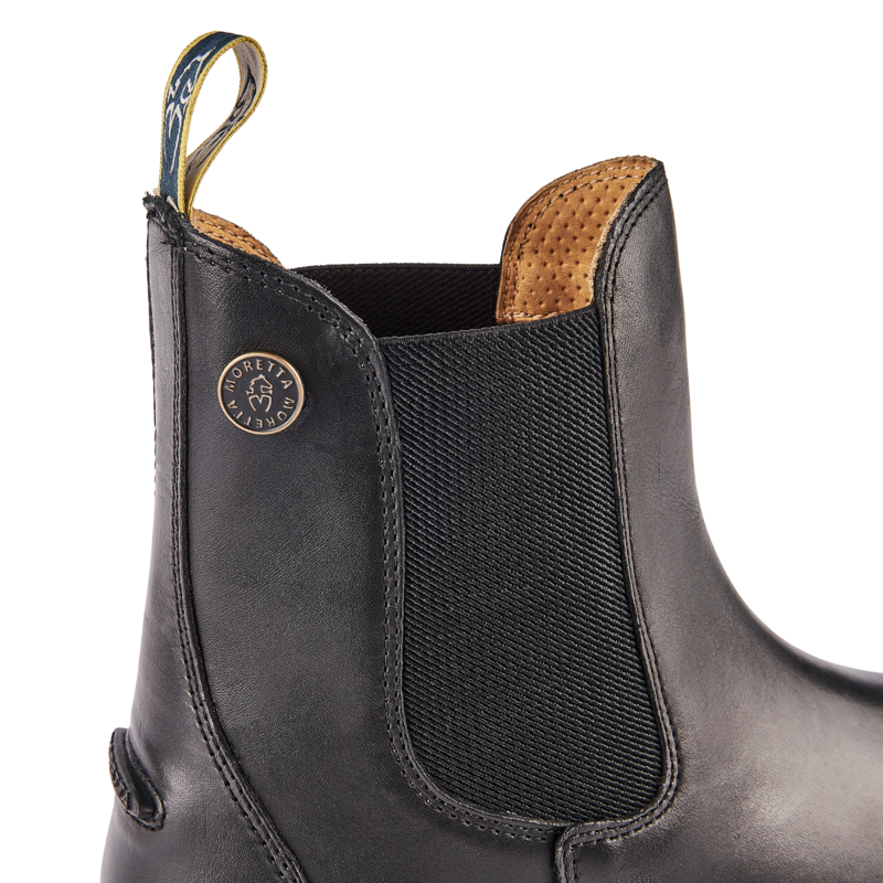 Moretta Lucilla Jodhpur Boots in Black-6