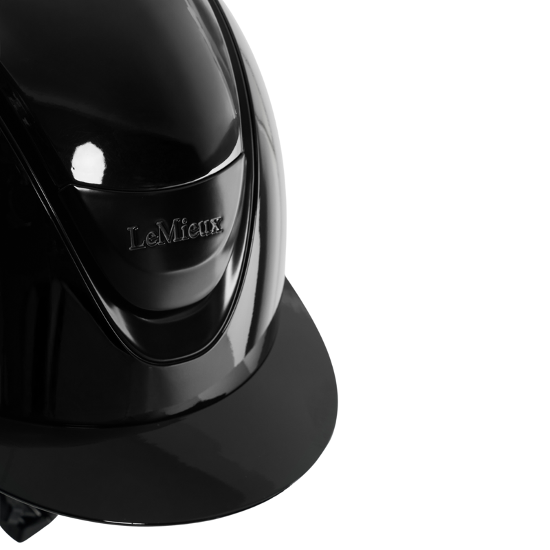 LeMieux Verv Competition Helmet in Gloss Black - IN-STORE ONLY -6