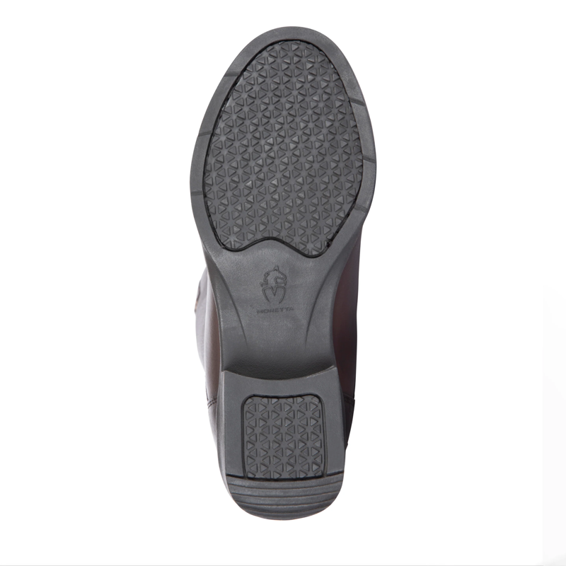 Moretta Gianna Tall Riding Boots - Standard Height in Brown-7