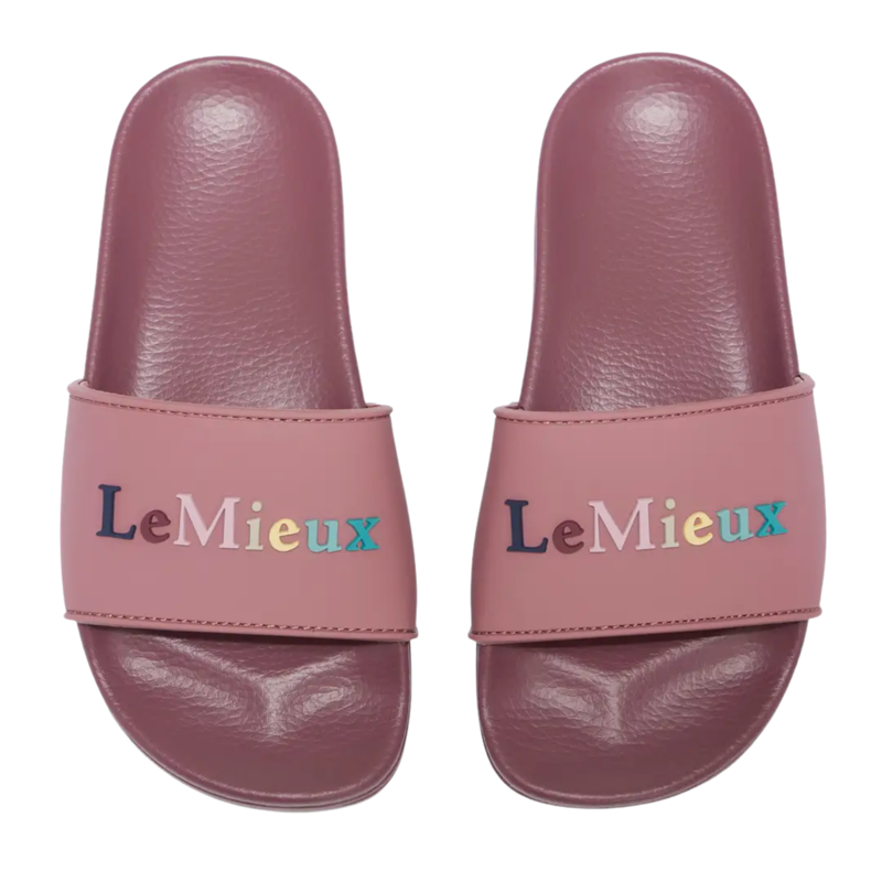 LeMieux Young Rider Sliders in Blossom-2