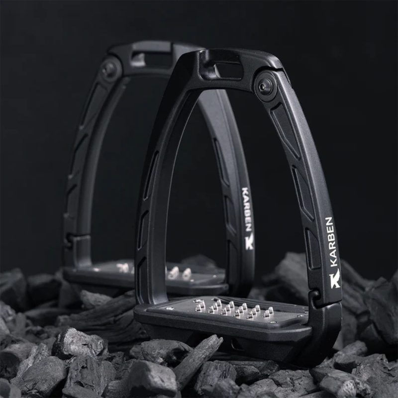 Karben Ultra Grip Stirrups in Black-7