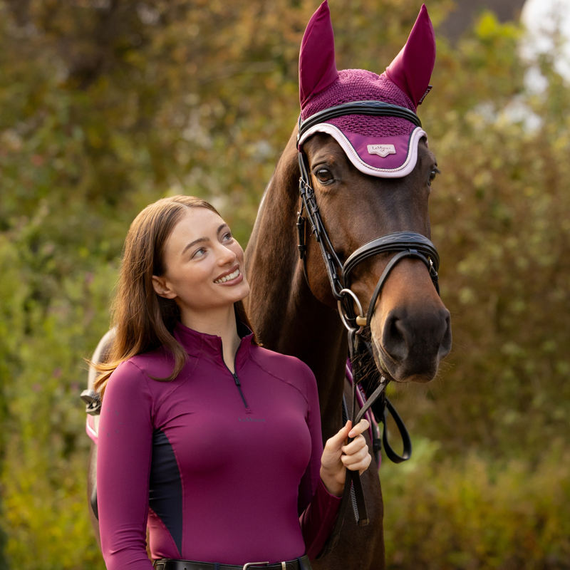 LeMieux Classique Baselayer in Blackberry-7