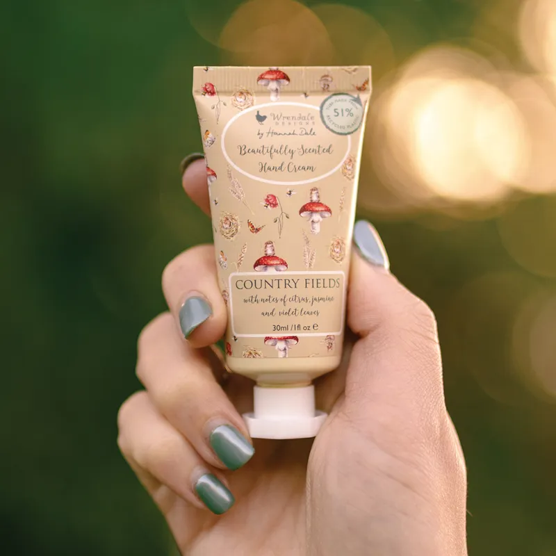 Wrendale Designs Country Fields Mini Hand Cream-1