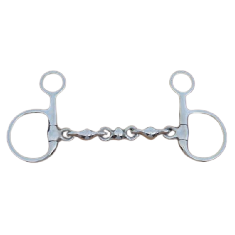 Buckley Bits Hanging Cheek Waterford Bit in Silver