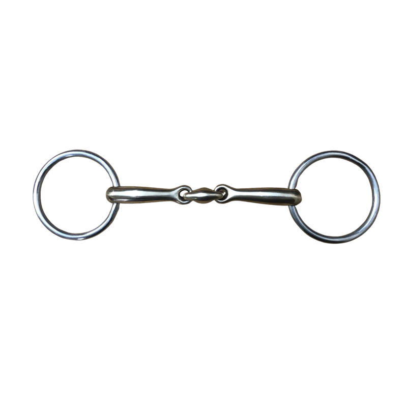 Buckley Bits Loose Ring Lozenge Snaffle Brass Alloy