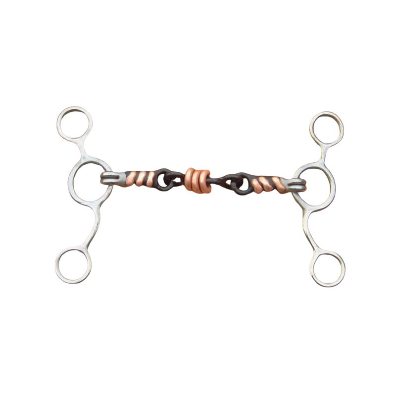 Buckley Bits Sweet Iron Tom Thumb Bit in SSIR