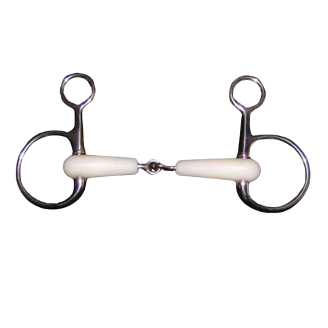 Shires Hanging Cheek Sweet Iron Snaffle Bit - Shires-522-BLKSWI - Tack Of The Da Shires Hanging Cheek Sweet Iron Snaffle Bit - Shires-522-BLKSWI - Tack Of The Da