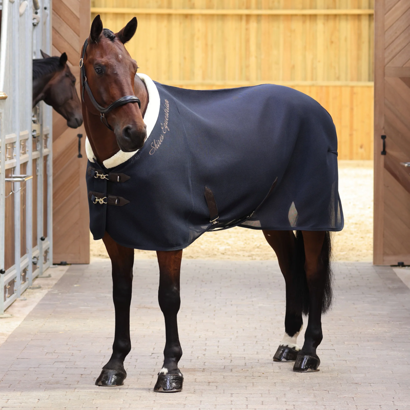 Shires Rugs Deluxe Air Motion Cooler in Navy