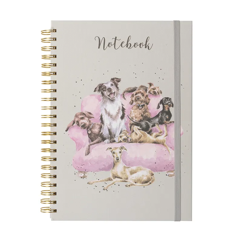 Wrendale Designs Movie Night A4 Spiral Bound Notebook