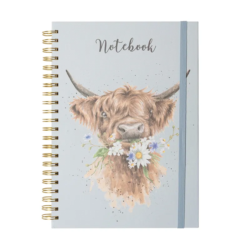Wrendale Designs Daisy Coo A4 Spiral Bound Notebook