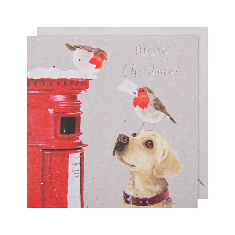 Wrendale Designs Letters to Santa Luxury Boxed Christmas Cards
