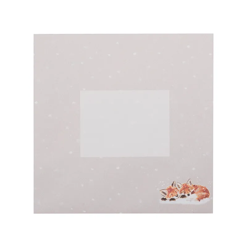 Wrendale Designs Foxes In The Snow Luxury Boxed Christmas Cards-1
