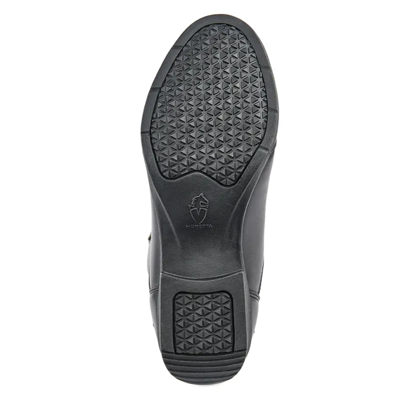 Moretta Gianna  Tall Riding Boots - Standard Height in Black-8