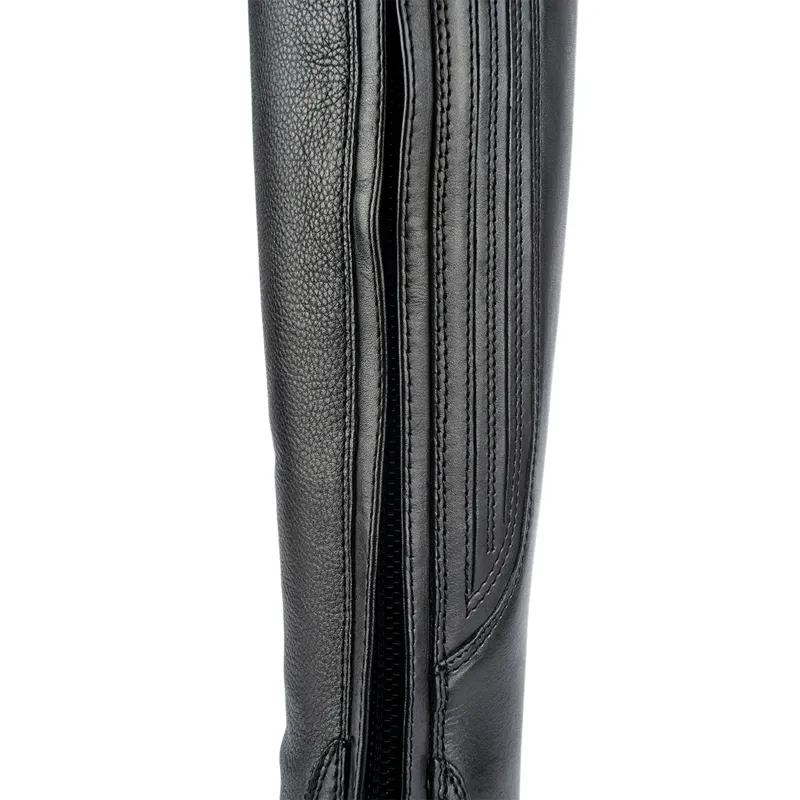Moretta Gianna  Tall Riding Boots - Standard Height in Black-4