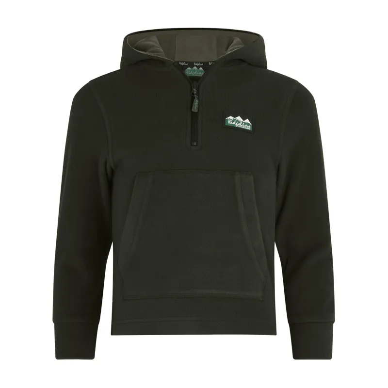 Ridgeline Kids Ballistic Long Sleeve Hoodie In Deep Forest
