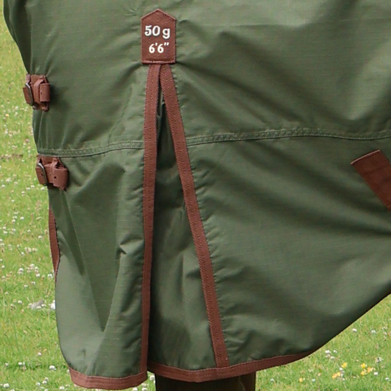 Perf Standard 50g Turnout Rug Olive-2